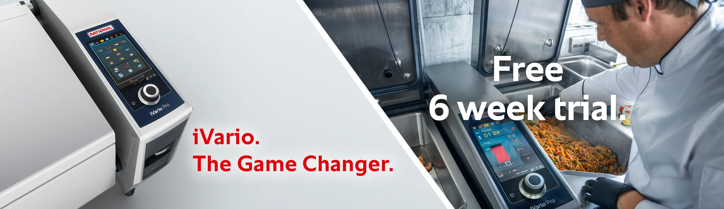 Rational iVario, the game changer. Free 6 week trial.